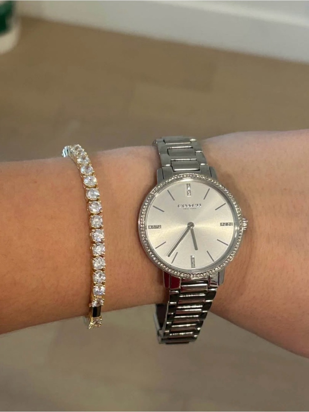 Coach Silver Women's Watch